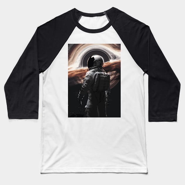 Darkness Baseball T-Shirt by ZNEVA